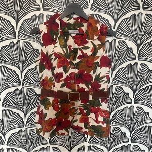Vintage Floral Vest